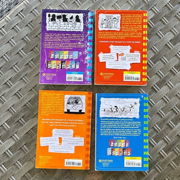 📚Diary of a Wimpy Kid 📚books. - Picture 2 of 2